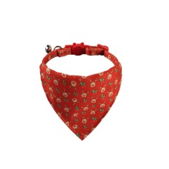 New Pet products Festivals series Cat Collar Halloween Christmas and Thanksgiving Cat collar Kitten collar with bell