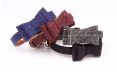 British style bow collar