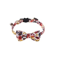 New Pet products Festivals series Cat Collar Halloween Christmas and Thanksgiving Cat collar Kitten collar with bell