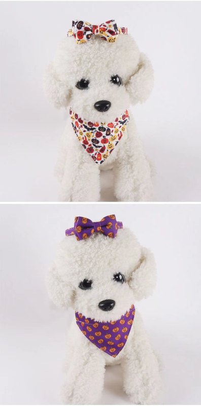 New Pet products Festivals series Cat Collar Halloween Christmas and Thanksgiving Cat collar Kitten collar with bell