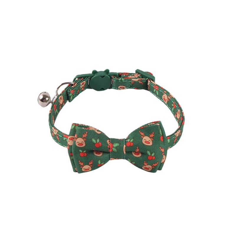 New Pet products Festivals series Cat Collar Halloween Christmas and Thanksgiving Cat collar Kitten collar with bell