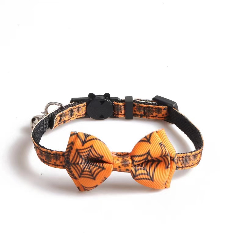 Halloween pet cat collar