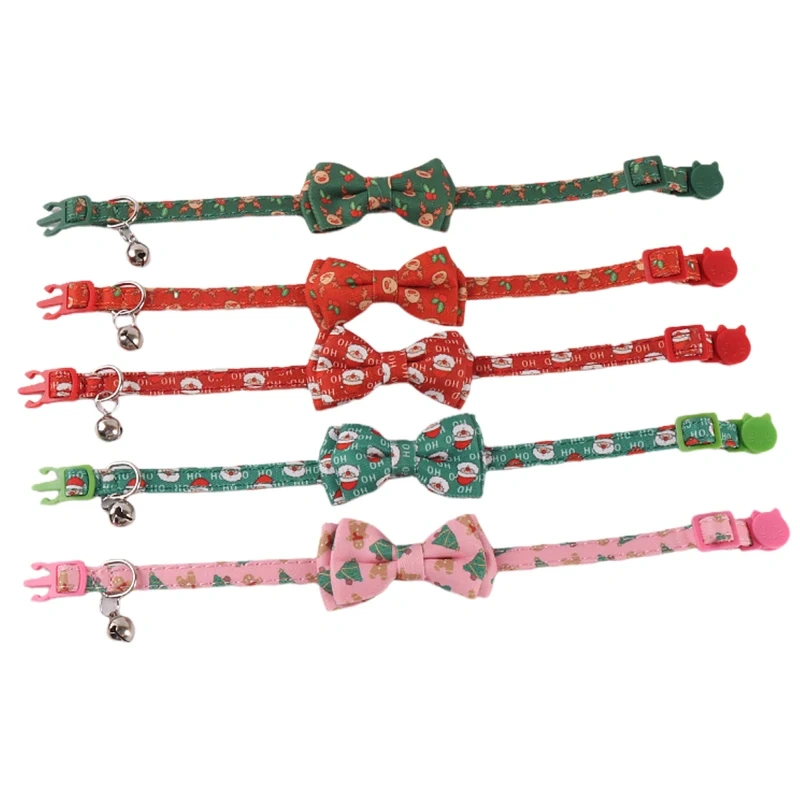 Amigo New Pet products Festivals series Cat Collar Halloween Christmas and Thanksgiving Cat collar Kitten collar with bell