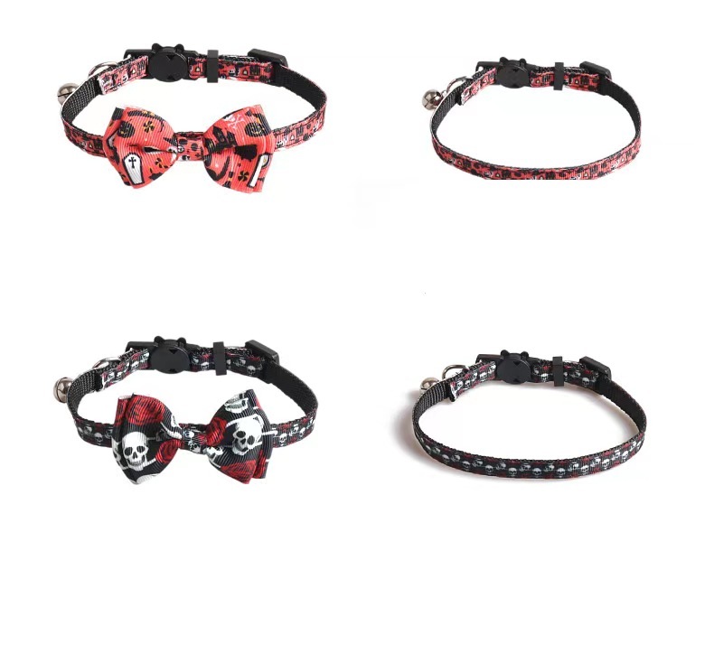 Halloween pet cat collar