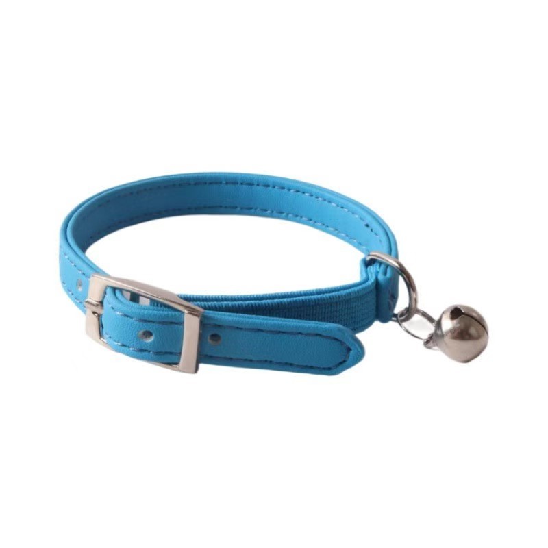 Pet multi-color cat collar PU
