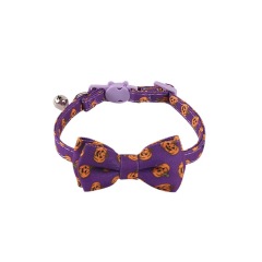 New Pet products Festivals series Cat Collar Halloween Christmas and Thanksgiving Cat collar Kitten collar with bell