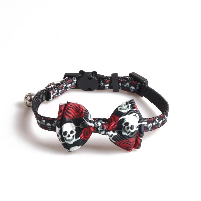 Halloween pet cat collar
