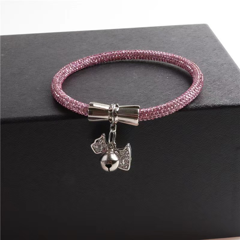 Pet accessories Bling Diamond Crystal Cat collar Necklace Luxury Rhinestone Dog puppy Collar