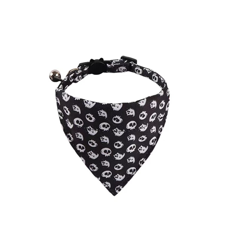 New Pet products Festivals series Cat Collar Halloween Christmas and Thanksgiving Cat collar Kitten collar with bell