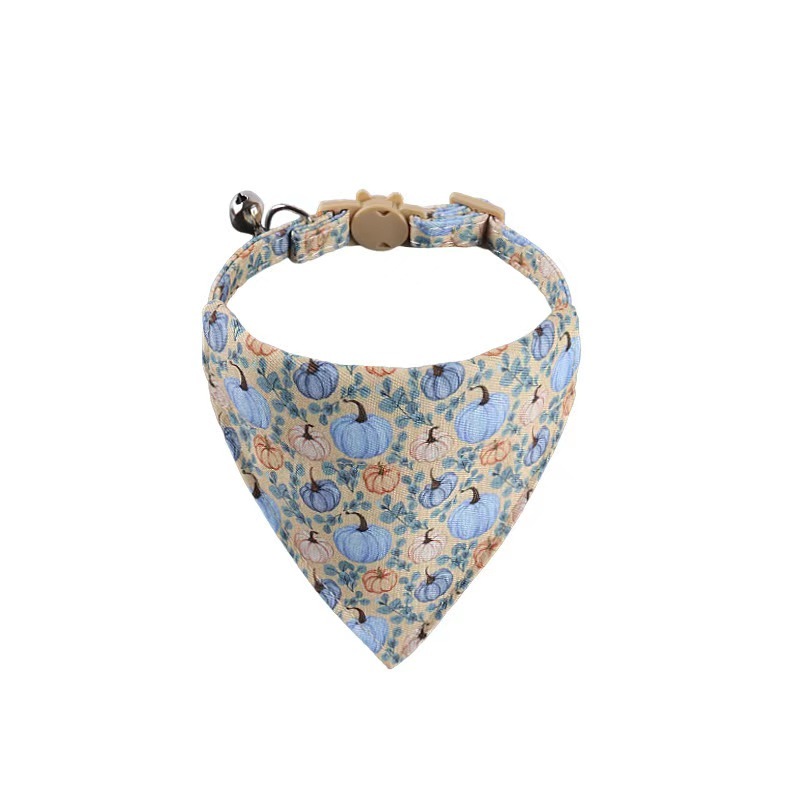 New Pet products Festivals series Cat Collar Halloween Christmas and Thanksgiving Cat collar Kitten collar with bell