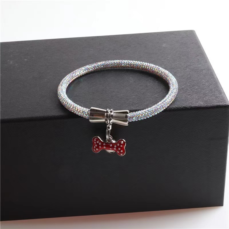 Pet accessories Bling Diamond Crystal Cat collar Necklace Luxury Rhinestone Dog puppy Collar