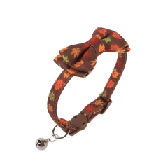 Amigo New Pet products Festivals series Cat Collar Halloween Christmas and Thanksgiving Cat collar Kitten collar with bell