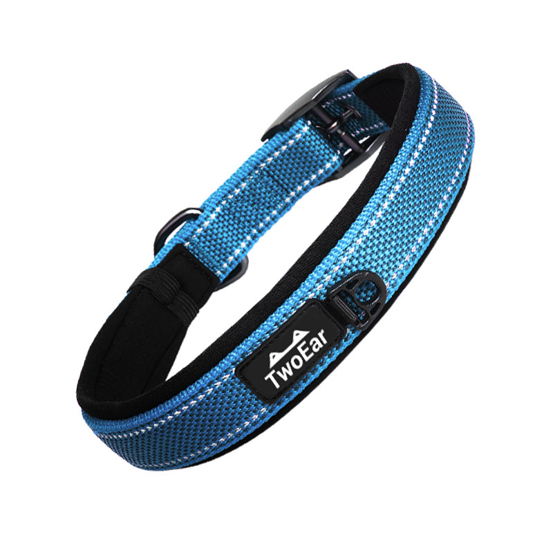 Adjustable Breakaway Reflective Plain Nylon Webbing Dog Collars For Small Medium Large Dog Puppy Cats Collar