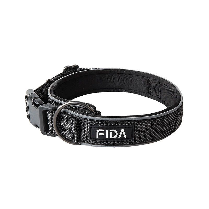 Adjustable Custom Dog Collar Nylon Dog Collar , Dog Collar Buckle Soft Neoprene Padded