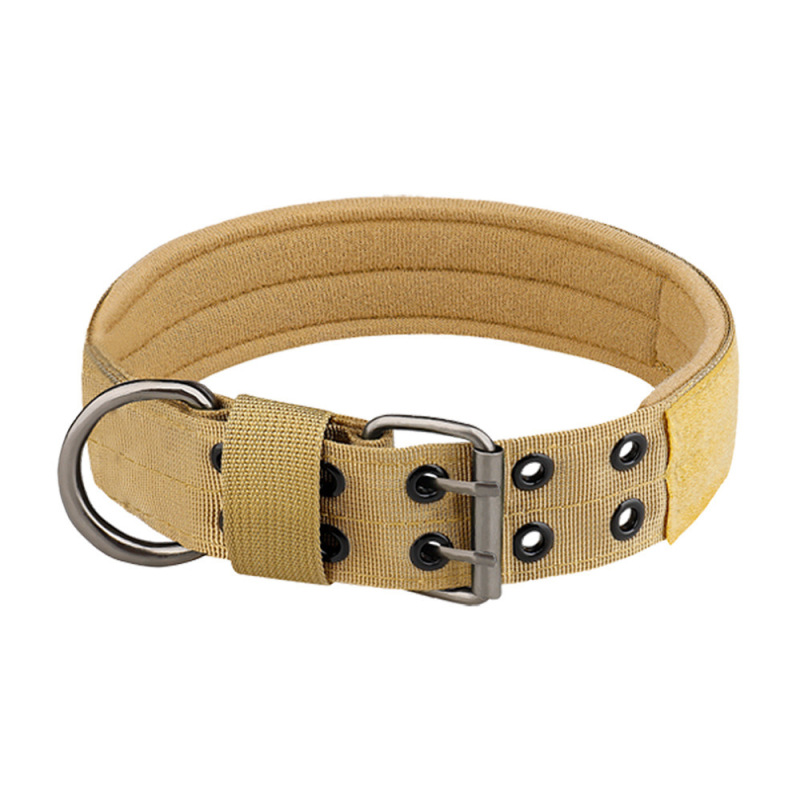 Waterproof Training Large Dog Collar Set Custom Logo Adjustable Nylon Webbing Tactical Big Dog Collar Leash Set