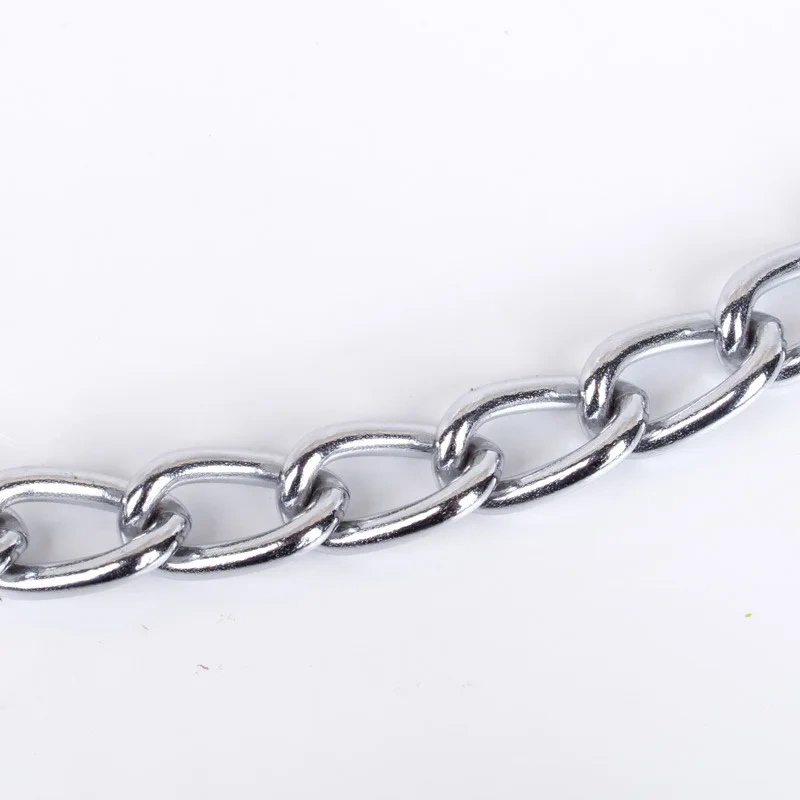 Pet metal dog chain collar leash for cats and dogs foam comfortable handle Outdoor dog leash sets can be customized