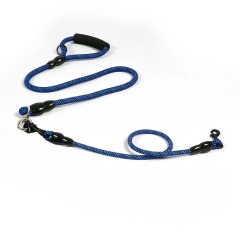 Detachable Multi-Buckle Pet Leash Dog Walking Traction Nylon Three Dog Leash