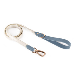 High Quality Leather Dog Leash Dog collar And Harness set