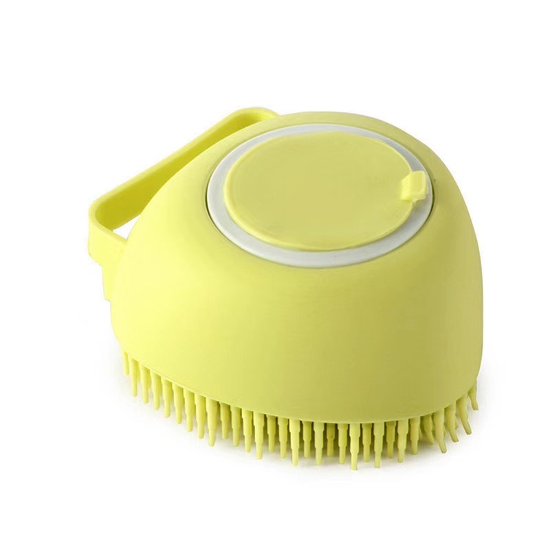 Pet Bath Brush Shampoo Massage Brush Soft Silicone Puppy Cat Comb Pet Dog Cleaning Brush for Dog Cat Shower Grooming Tool