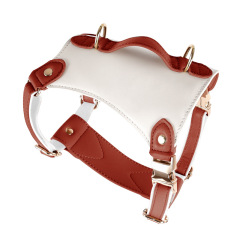 High Quality Leather Dog Leash Dog collar And Harness set