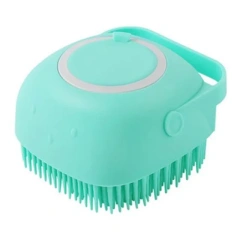 Pet Bath Brush Shampoo Massage Brush Soft Silicone Puppy Cat Comb Pet Dog Cleaning Brush for Dog Cat Shower Grooming Tool
