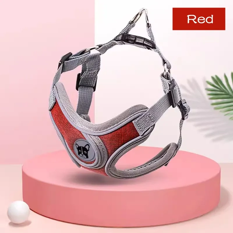 Dog Harness Leash Set Adjustable Pet Harness Vest For Small Large Dog Cat Reflective Mesh Puppy Cat Chest Strap Dog Accessories