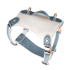 High Quality Leather Dog Leash Dog collar And Harness set