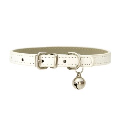 Pet Collars Pu Wholesale Cat Collar With Bell DIY 16 Color Options Cat Collar