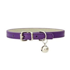 Pet Collars Pu Wholesale Cat Collar With Bell DIY 16 Color Options Cat Collar