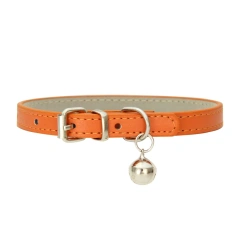Pet Collars Pu Wholesale Cat Collar With Bell DIY 16 Color Options Cat Collar