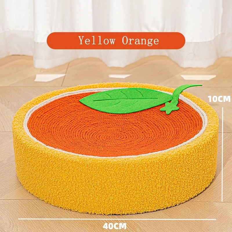 Cat Scratcher 2 In 1 Cat Anti Scratch Bed Cute Shape Cat Scratching Bed Round Cat Scratch Protection Paw Toy Gatos Accesorios