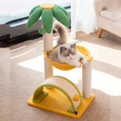 Cat Climbing Frame Cat Tree House Scratching Post for Cats Jumping Toys Scratcher for Cats Wooden Pet Furniture Sofa Protector