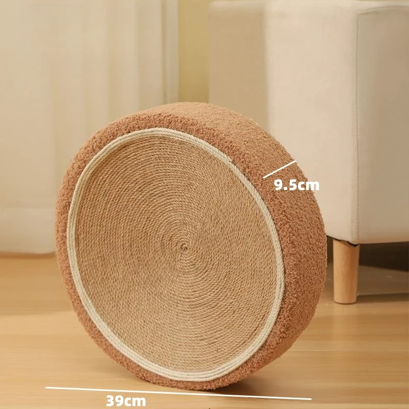 Cat Scratcher 2 In 1 Cat Anti Scratch Bed Cute Shape Cat Scratching Bed Round Cat Scratch Protection Paw Toy Gatos Accesorios