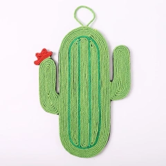 Cat Scratch Board, Cactus Style Anti Cat Scratch Grinding Claw Board, Hanging Cat Scratch Pad, Cat Toys That Do Not Shed Debris