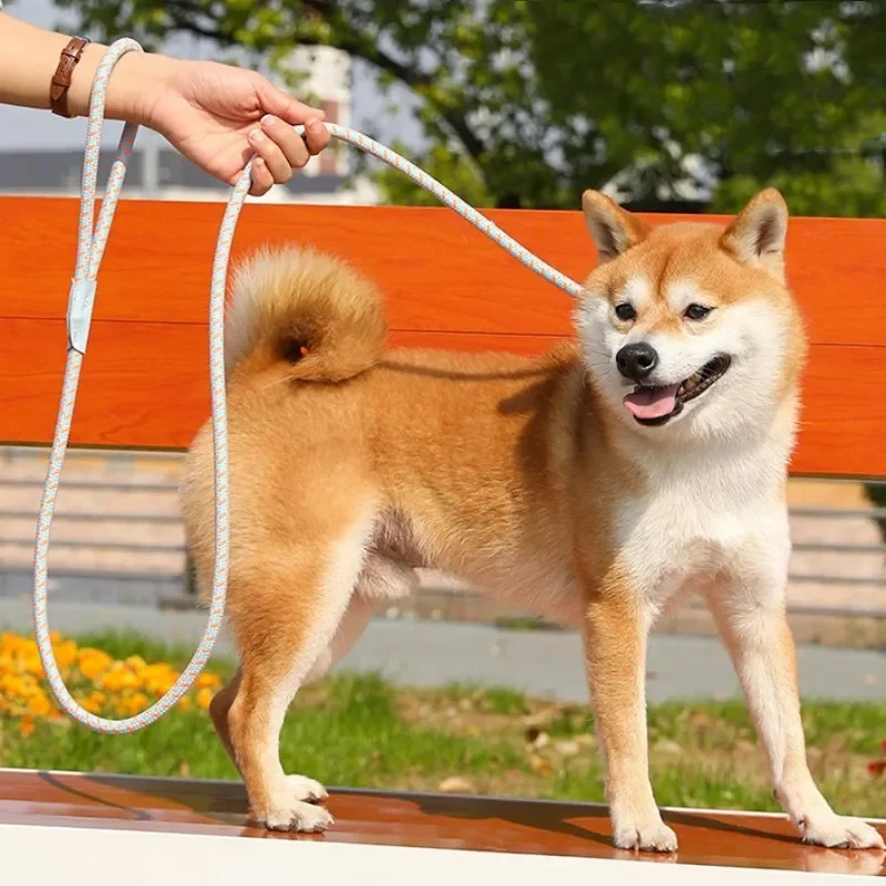 Dog Leash P Rope Dogs Chain Adjustable Dogs Leash P Chain Harness Dog Walking Puppy Training Leashes Traction Rope Pet Supplies