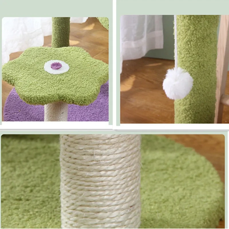 Cat Climbing Frame Funny Cat Scratch Mushroom Scratcher for Cats Sofa Protector Sisal Cats Scratch Board Scratcher Pet Supplies