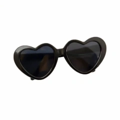 Fashion Plastic Pet Cat Sunglasses Cute Heart Sun flower Glasses For Sphynx Devon Rex Photos Props Cat Eye-Wear Pet Weeding
