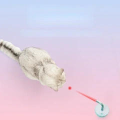 Automatic Laser Cat Toys for Indoor Cats Kitten Tumbler Interaction Toys 360 Degree Irregular Rotation