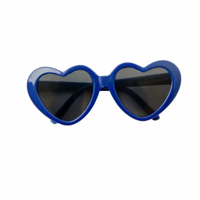 Fashion Plastic Pet Cat Sunglasses Cute Heart Sun flower Glasses For Sphynx Devon Rex Photos Props Cat Eye-Wear Pet Weeding