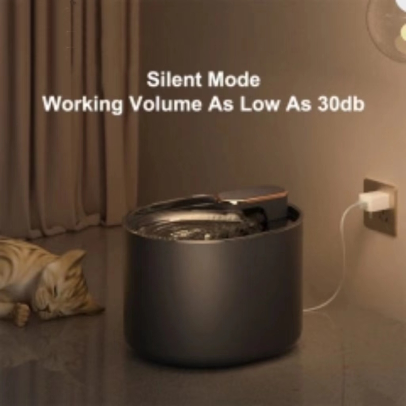 New Design 3L Ultra Quiet USB Automatic Feeder Pet Water Drinking Dispenser Smart Dog Water Feeding Bowl Cat Water Fountain
