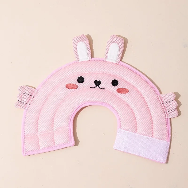After Surgery Neck Collar Anti Lick Summer Breathable Headgear Cotton Mesh Cool Elizabeth Circle Neck Accessories for Small Dogs