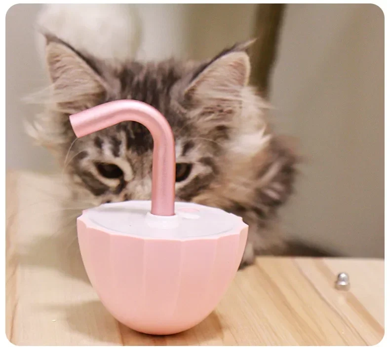 Automatic Laser Cat Toys for Indoor Cats Kitten Tumbler Interaction Toys 360 Degree Irregular Rotation
