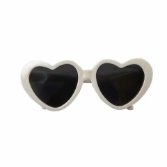 Fashion Plastic Pet Cat Sunglasses Cute Heart Sun flower Glasses For Sphynx Devon Rex Photos Props Cat Eye-Wear Pet Weeding