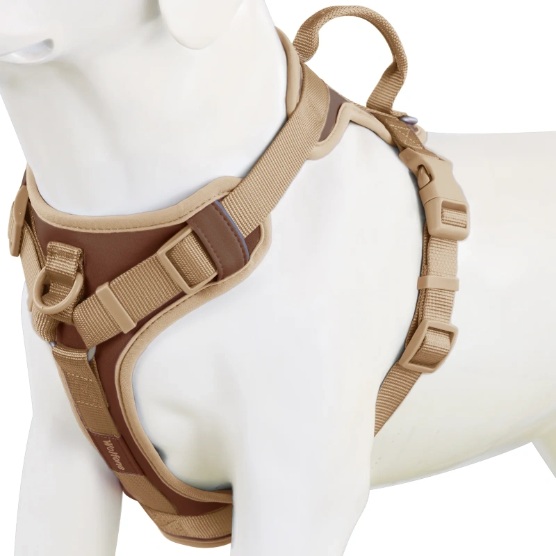 Splicing Colors Breathable For Medium No Pull Dog Harness for large Small dogs Adjustable Chest Strap Outdoor Dog Harness