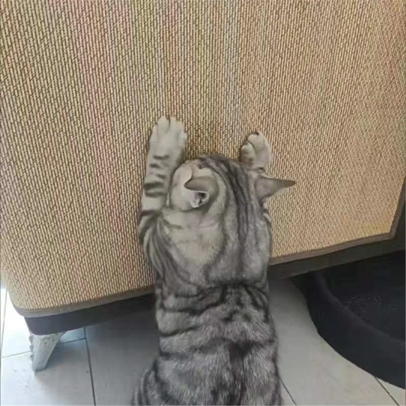 Pet Cat Scratching Board Natural Sisal Cat Scratcher Blanket Post Mat Pet Toy For Protecting Furniture Foot Sofa Cushion