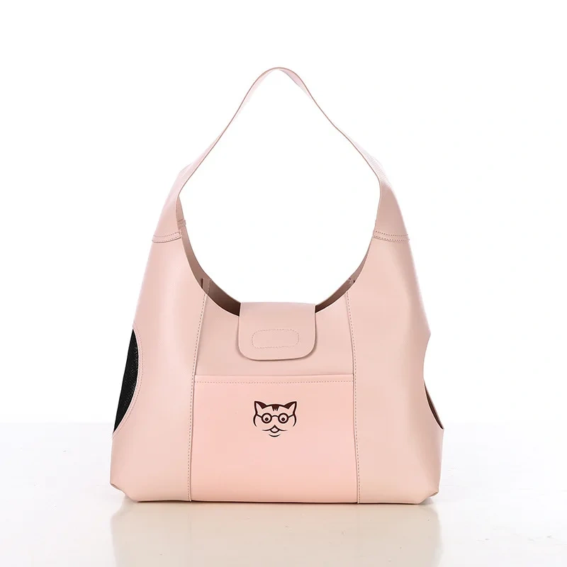 1PC Cat Bag Pet Backpack Cat Traveling Exposed Breathable Handbag Single Shoulder Crossbody Cat Bag New Pet Bag pet supplies