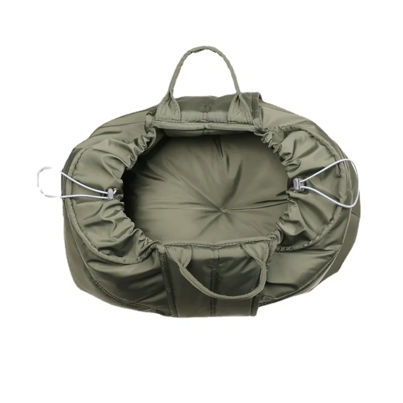 Dog Carrier Bag Outdoor Walking Shopping Pet Bag Breathable Handheld Tote Waterproof Large Capacity Commuter Shoulder Bag