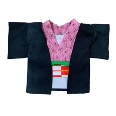 Demon Slayer Cat Puppy Costume Adorable Design Tanjirou Small Dog Kitty Cosplay Costume Clothing Outfit Cute Pet Kimono