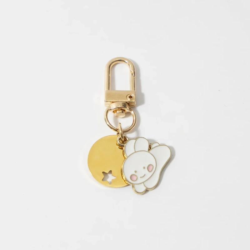 Personalized Cat Dog Pet ID Tag Keychain Custom Free Engraved Pet ID Name for Cat Dog Collar Tag Harness Nameplate Pet Supplies