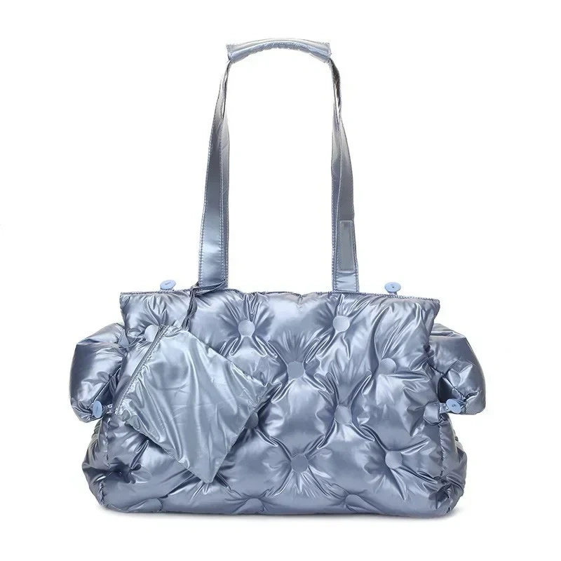Winter Pet Carrier Bag Warm Pet Handbag for Small Dog Cat Portable Pet Travel Bag for Puppy One Shoulder Dog Outdoor Carry Bag